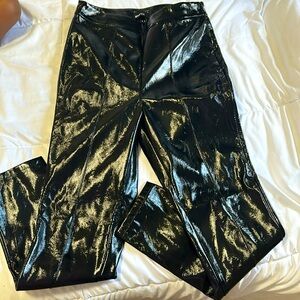 Ginatricot faux leather pant